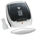 George Foreman GR20BWWHT Family Size Grill with Bun Warmer