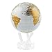 Mova White and Gold Globe 4.5