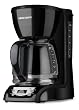 Black & Decker DLX1050B 12-Cup Programmable Coffeemaker with Glass Carafe, Black