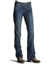 Wrangler Juniors' Premium Patch Low Rise Boot Cut Jean, Sunshine On A Cloudy Day, 7x32