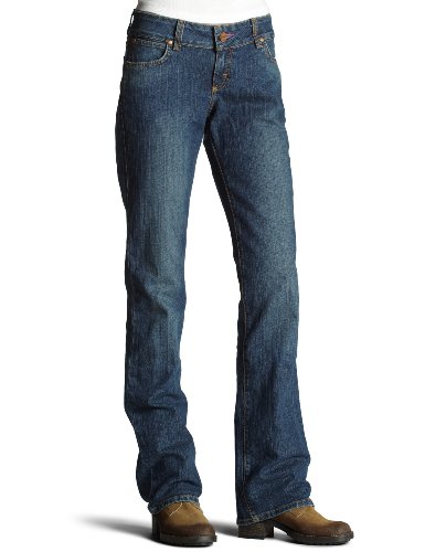 Wrangler Juniors' Premium Patch Low Rise Boot Cut Jean product image