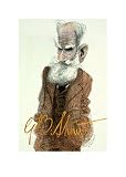 George Bernard Shaw Note Card