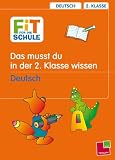 Fit fuer die Schule, Das musst du in der 2. Klasse wissen - Deutsch
