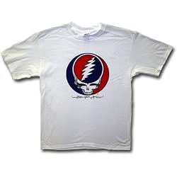 Grateful Dead "Steal Your Face" White T-Shirt