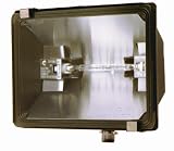 Designers Edge 500-Watt Halogen Floodlight, Bronze #L-50BR