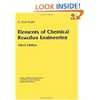 Elements of Chemical Reaction Engineering (3rd Edition) (Oxford Research Studies in... by H. Scott Fogler