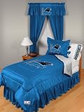 Carolina Panthers NFL Twin Size Locker Room Bedroom Set