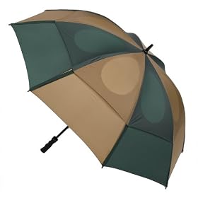 GustBuster Proseries Gold 62-Inch Style 2 Golf Umbrella 