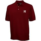 Mississippi State Bulldogs Maroon Pique Polo