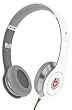 Beats by Dre The Solo Headphones with ControlTalk in White,Headphones for Men, One Size,White