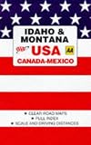 Idaho-Montana (AAA Road Map)