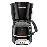 Hamilton Beach 12 Cup Programmable Coffeemaker Black by Hamilton Beach