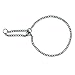 Pet Supplies : Chrome-Plated Brass (Medium) Curb Link Choke 24"