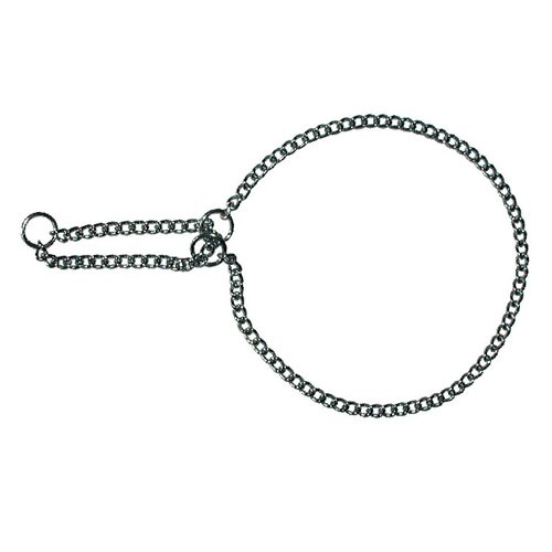 Chrome-Plated Brass (Medium) Curb Link Choke 18