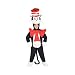 Search : Cat in the Hat - Polar Fleece Child - M
