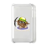 モグラ「額に汗して労働する喜び」 iPhone3G/3GSオリジナルケース(クリア)