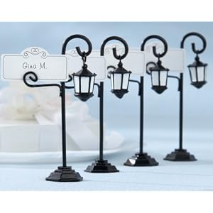 Kate Aspen Streetlight Place Card Holder by Kate Aspen