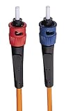 Tripp Lite N302-010 Duplex Multimode 62.5/125 Fiber Optic Patch Cable ST/ST - 3M (10ft)