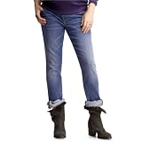 Gap Womens Destruction Demi Panel Vintage Straight Jeans