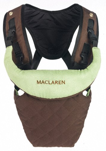 Maclaren Baby Carrier, Coffee and Marsh Green image