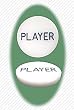 Professional PLAYER Button - Casino Supplies > Accessories > Misc. Accessories