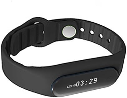 Forestfish(TM) Bluetooth Fitness Tracker Wireless Activity Tracker Wristband Smart Bracelets with Pedometers (Black)