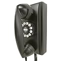 Crosley 302 Wall Phone - Black