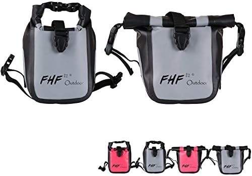 Heavy Duty Waterproof Pouch Secure Waist Pouch Outdoor Pouch, Extra Layer of Inner PVC Film for Better Waterproof Agua Lake