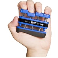 Gripmaster Hand Exerciser Blue, Light Tension (5-Pounds per Finger)