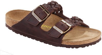 braided birkenstocks
