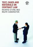 Text, Cases and Materials on Contract Law