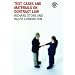 Text, Cases and Materials on Contract Law