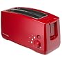 KitchenAid KTT570ER 4-Slice Digital Toaster with Bagel, Warm, and Frozen Functions, Empire Red