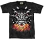 The Mountain Fire Eyes Dragon Face Tee T-shirt