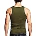 Xudian Men Tank Top Sleeveless A-shirt Crew-neck