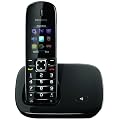 Philips CD6801B/DE Dect Telefon, Single, 3 Sound Profile, Farbdisplay, Display- u. Tastaturbeleuchtung, Freisprechfunktion, 22h Sprech- & 300 h StandBy-Zeit, ECO-Design