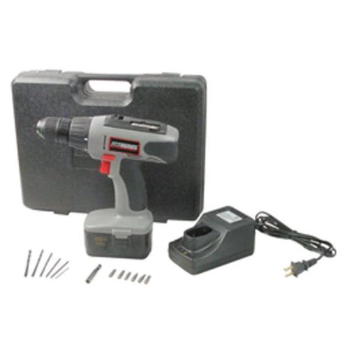 Homier - New Speedway 18 Volt Cordless Drill Kit with Case