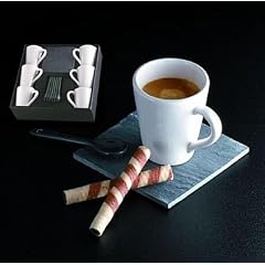 Espressotassen-Set 'Schiefer', 18-teilig f�r 6 Personen