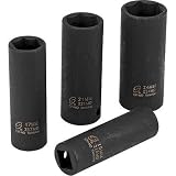 Sunex Tools 1/2in. Drive Metric Deep - 27mm, Model# 227MD