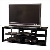 Tech-Craft Bernini Series Black 60 Metal Frame LCD,Plasma TV Stand