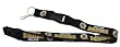 Boston Bruins Clip Lanyard Keychain Id Holder Ticket - Black
