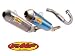 2006-2009 Honda Crf250r: Fmf Factory 4.1 Titanium Dual Complete Natural W/