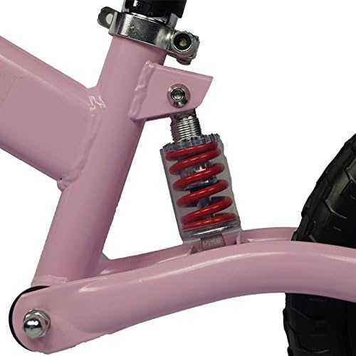 Balance Bike with Rear Suspension System - Pink