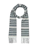 Piacenza cashmere Bufanda (Gris / Azul)