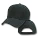 Plain Black Adjustable Hat