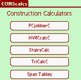 CONScalcs downloadable Software