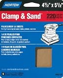 NORTON ABRASIVES/ST GOBAIN #48302 6PK4-1/2x5-1/260G Sheet
