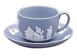 Wedgwood Blue Jasper Teacup & Saucer