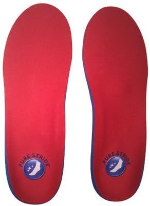 Pure Stride Men Women Full Length Orthotics Professional Arch Supports All Sizes (Men 14)