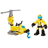 Transformers Rescue Bots Heroes – Axel Frazier and Microcopter
